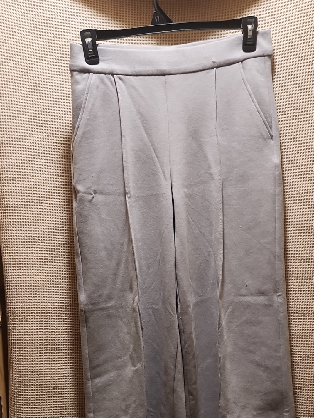 Lee Wide Leg Women’s Pants in Light Gray